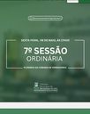 7ª Sessão Ordinária do ano de 2025.