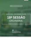 Convite Especial | 18° Sessão Ordinária de 2025 📢