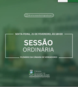 Convite Especial | Sessão Ordinária de 2025 📢