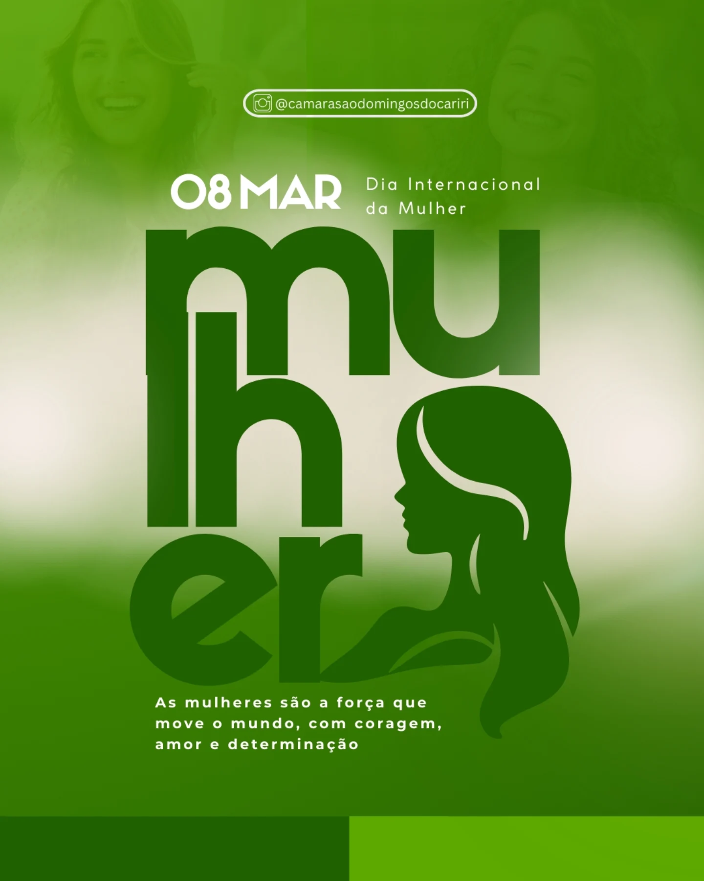 DIA INTERNACIONAL DA MULHER – HOMENAGEM ÀS MULHERES DE SÃO DOMINGOS DO CARIRI