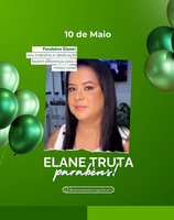 Hoje celebramos mais um ano de vida da nossa querida Servidora Elane!