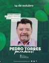 Hoje celebramos mais um ano de vida do nosso querido vereador Pedro Torres!