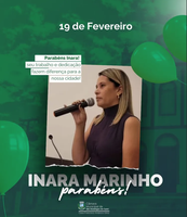 Parabéns Inara Marinho!