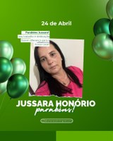 Parabéns Jussara!