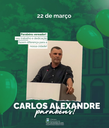 Parabéns, Vereador Carlos Alexandre!