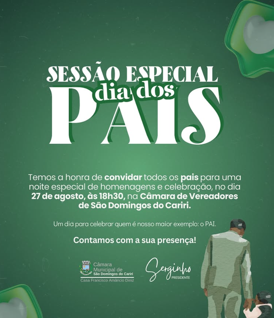 Sessão Especial do Dia dos Pais