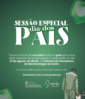 Sessão Especial do Dia dos Pais